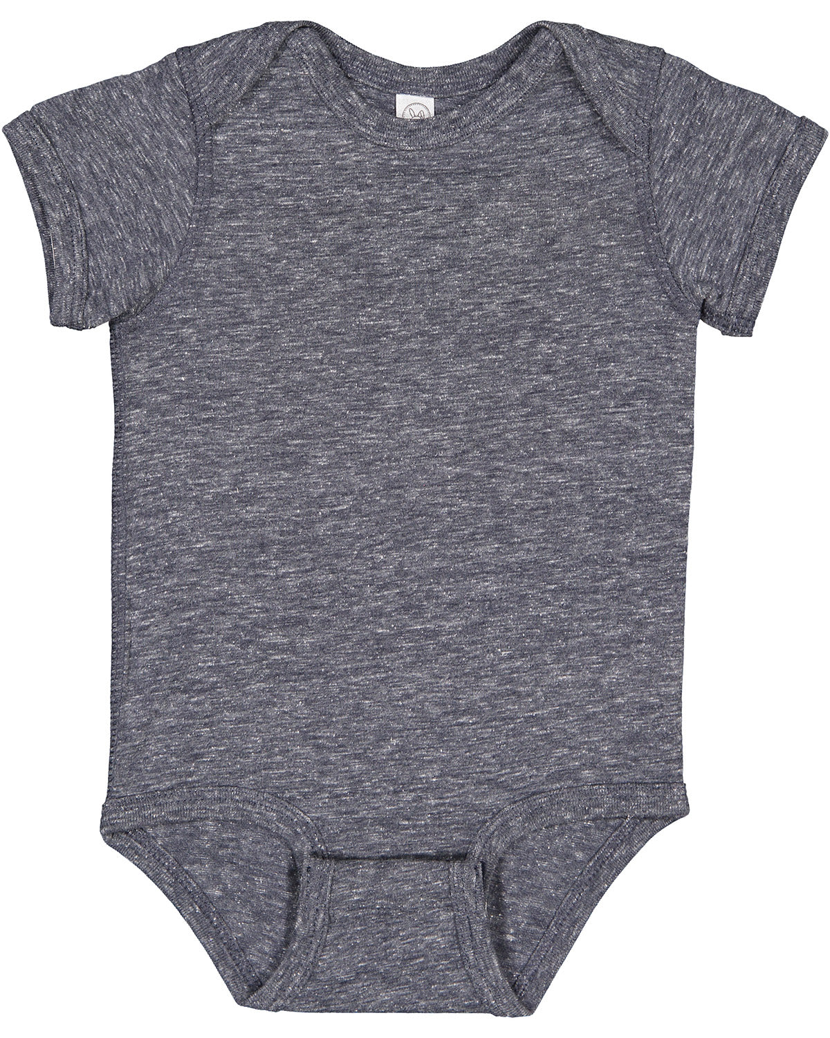 Infant Harborside Melange Bodysuit - Navy Melange