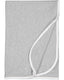 Rabbit Skins 1110 - Infant Premium Jersey Blanket - Heather / White