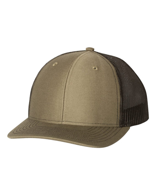 Snapback Trucker Cap - Loden / Black