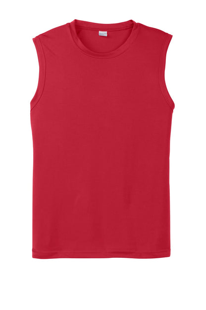 Men's Sleeveless PosiCharge Competitor Tee - True Red