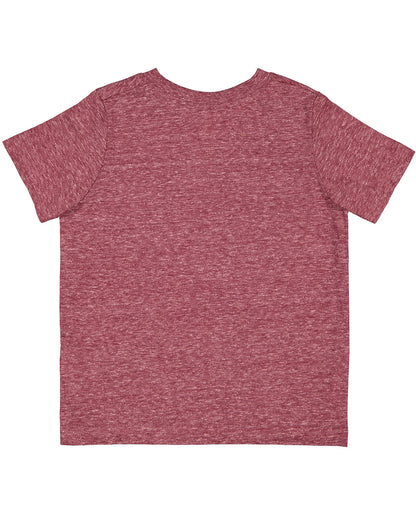 Toddler Harborside Melange T-Shirt - Burgundy Melange