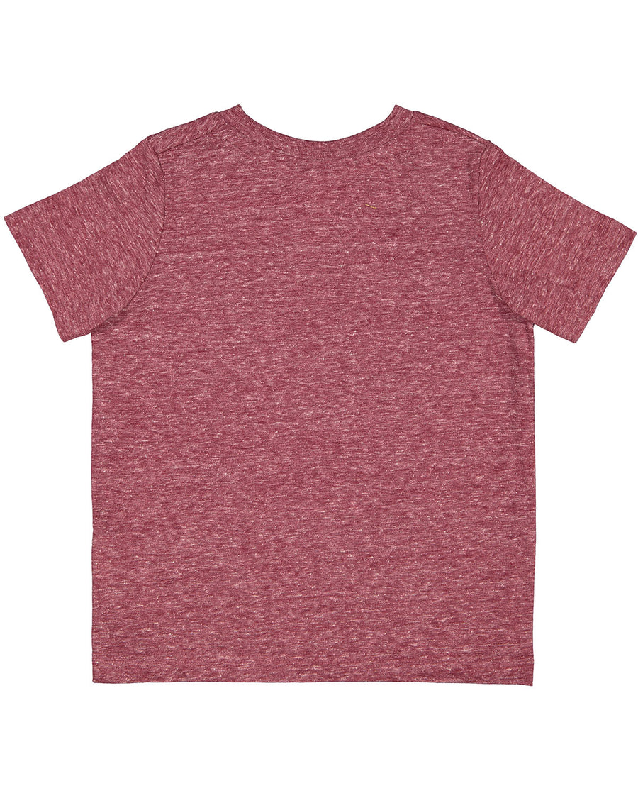 Toddler Harborside Melange T-Shirt - Burgundy Melange