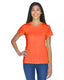 UltraClub 8420L - Women's Cool & Dry Sport Performance Interlock T-Shirt - Orange