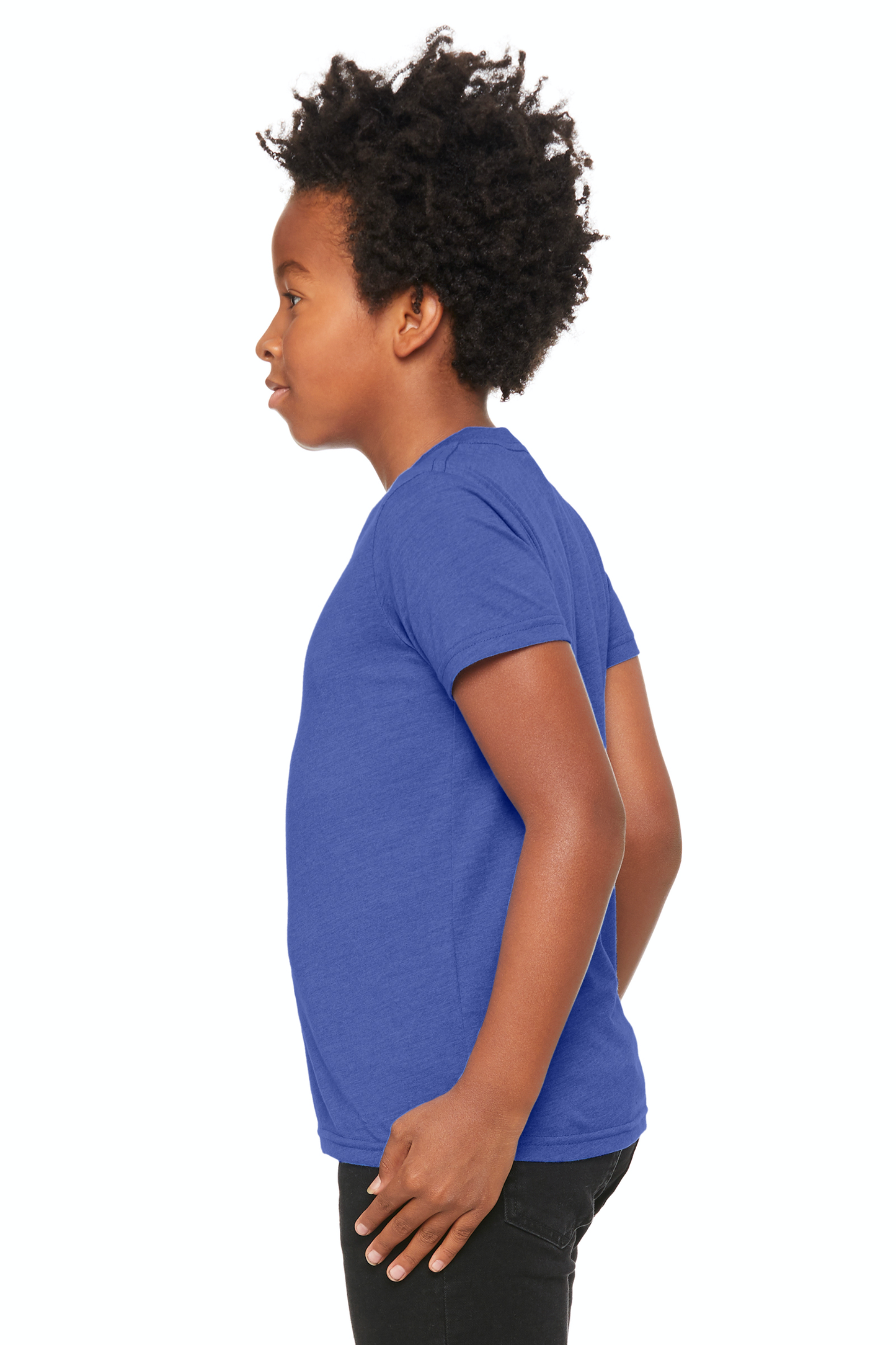 Youth Jersey T-Shirt - Heather True Royal