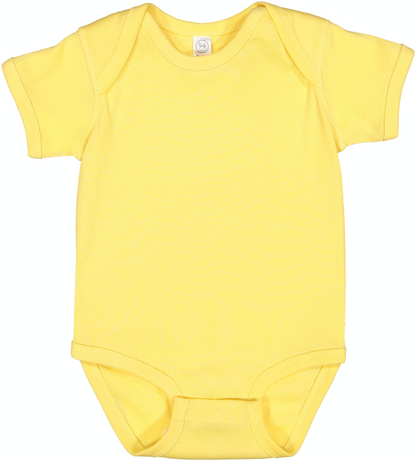 Infant Baby Rib Bodysuit - Butter