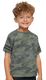 Rabbit Skins 3037 - Toddler Football T-Shirt - Vintage Camo / Vintage Smoke