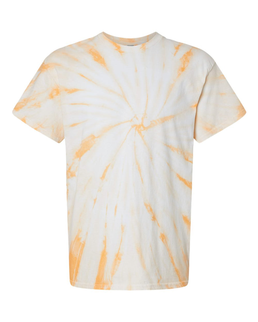 Cyclone Pinwheel Short Sleeve T-Shirt - Tangerine