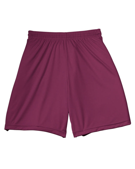 Unisex 7" Inseam Cooling Performance Shorts - Maroon