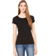 Bella + Canvas B8101 - Women's Sheer Jersey T-Shirt - Black