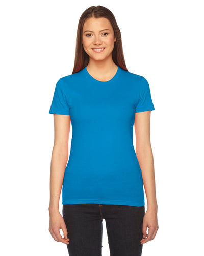 Women's Fine Jersey Short-Sleeve T-Shirt - Teal
