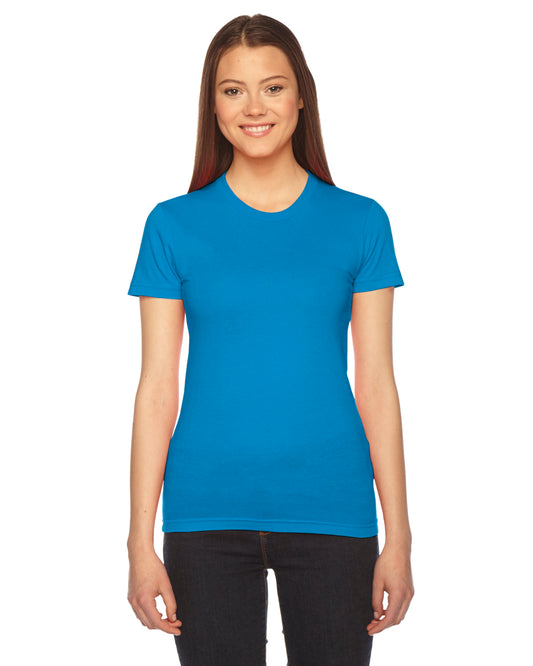 Women's Fine Jersey Short-Sleeve T-Shirt - Teal