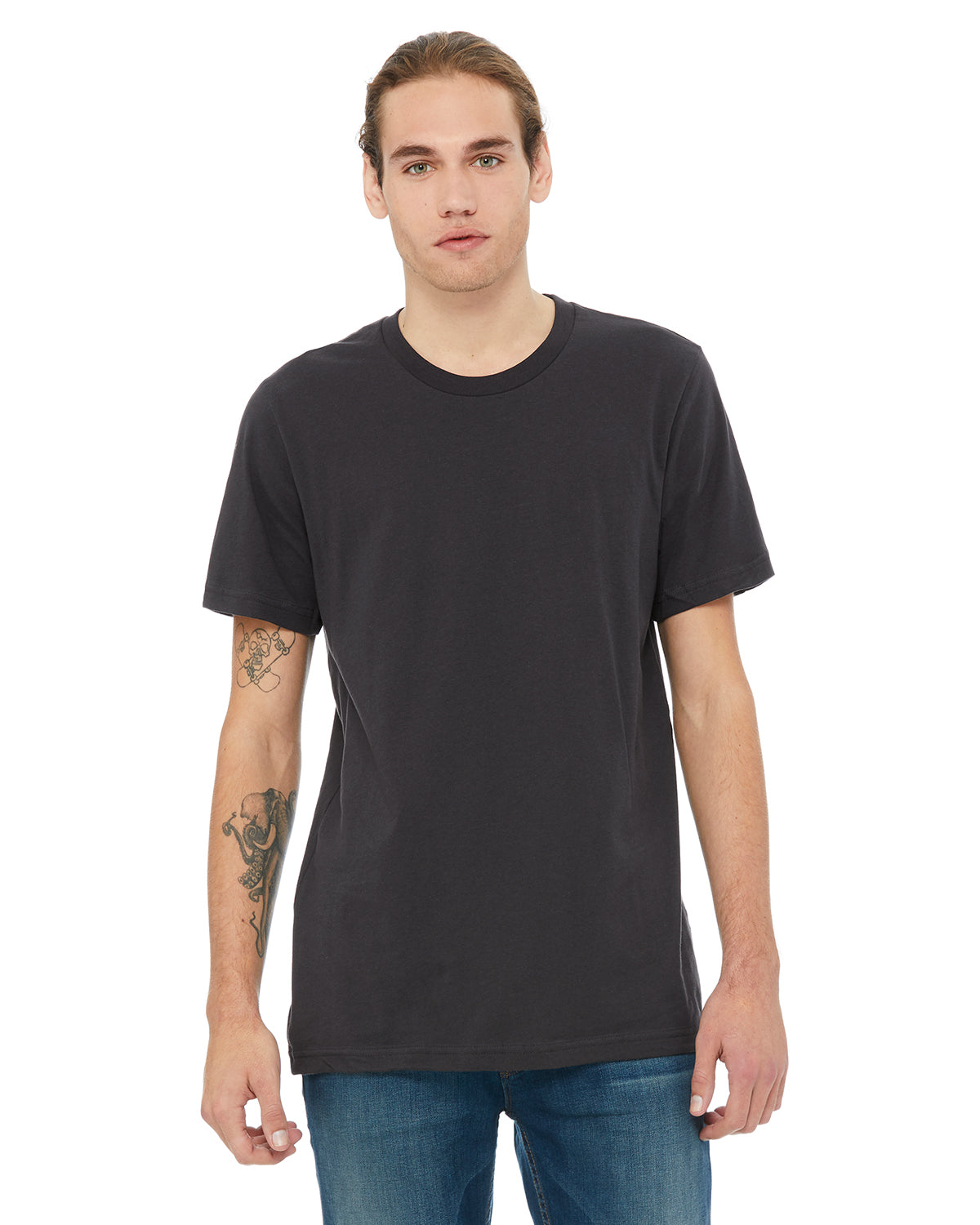 Unisex Triblend T-Shirt - Solid Dark Gray Triblend