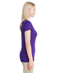 Women's Performance® Women's V-Neck Tech T-Shirt - Marbled Purple