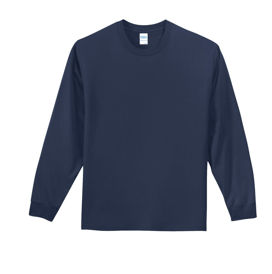 Unisex Long Sleeve Essential Tee - Navy