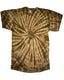 Tie-Dye CD101Y - Youth 100% Cotton Spider T-Shirt - Spider Chocolate