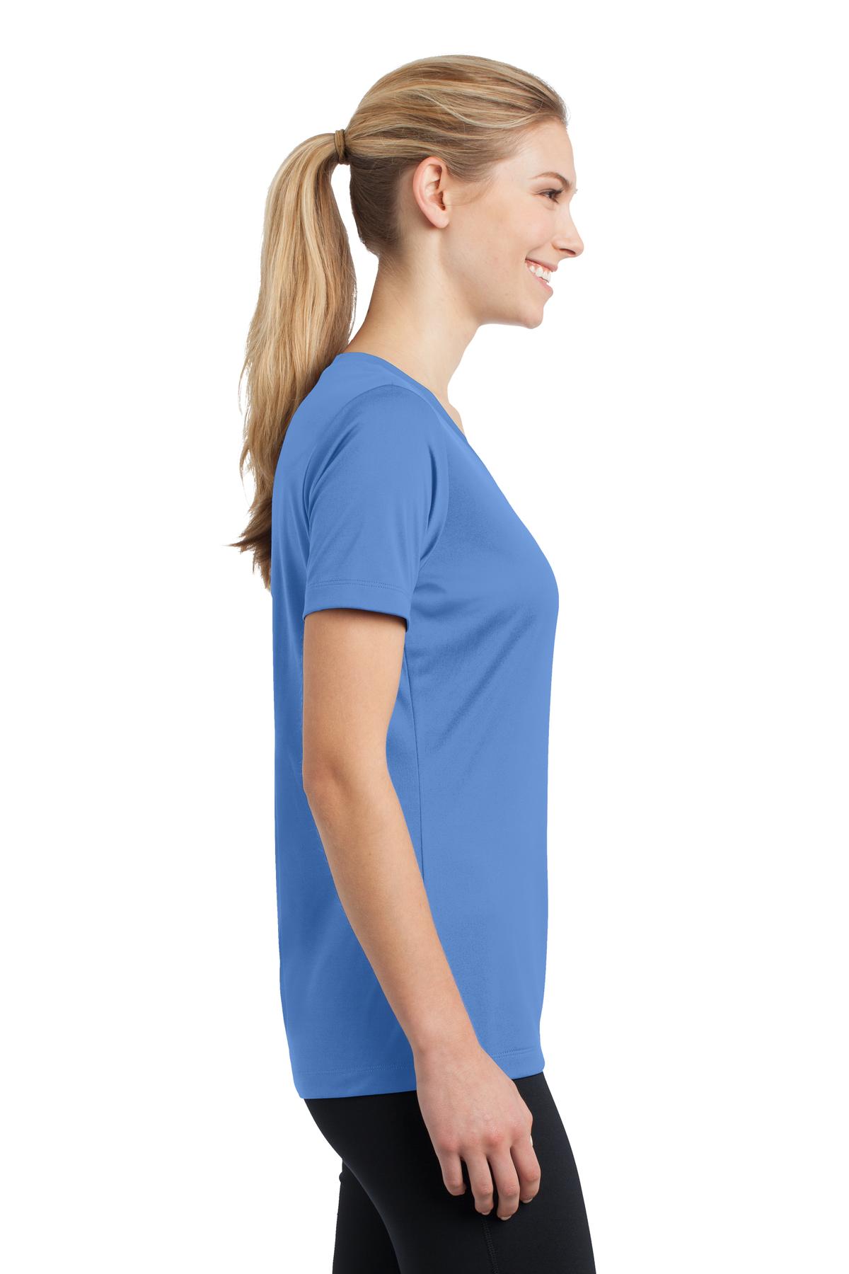 Women's PosiCharge Competitor V-Neck Tee - Carolina Blue