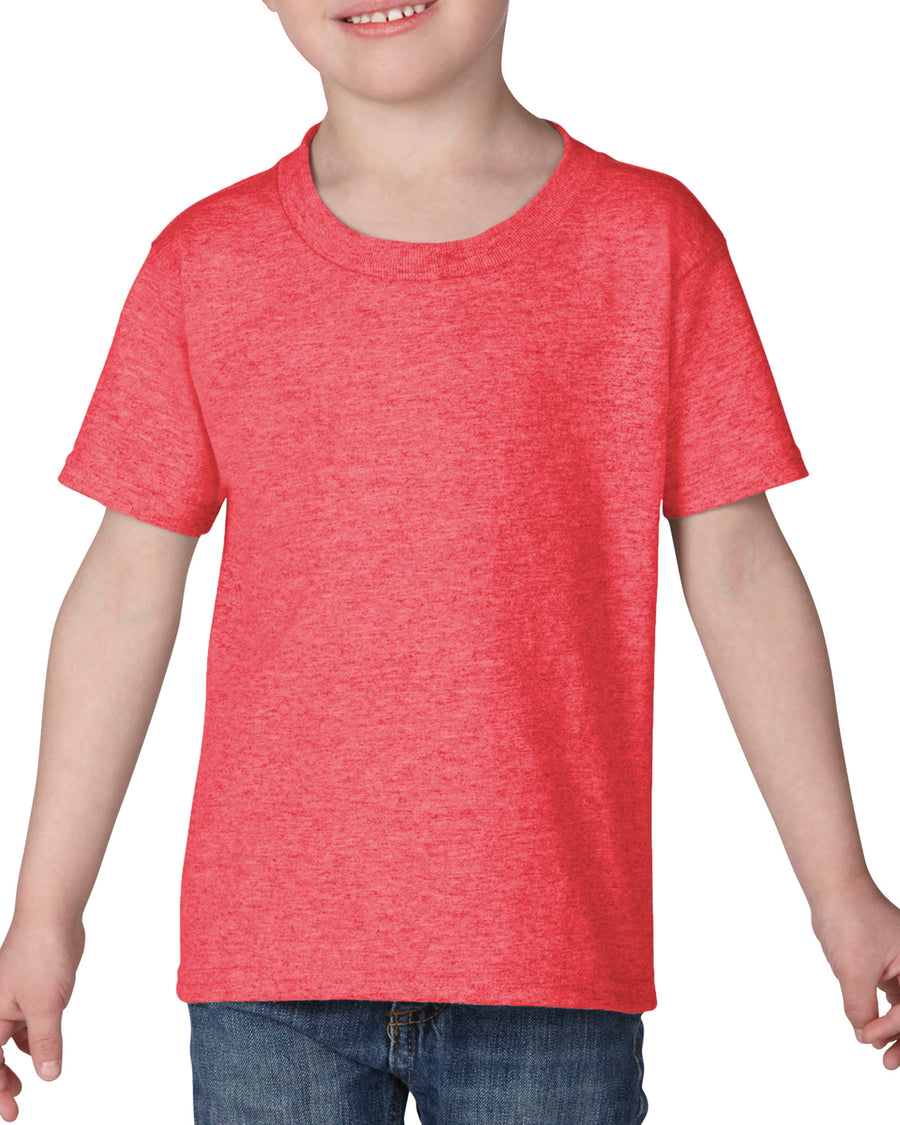 Toddler Heavy Cotton��� T-Shirt - Heather Red