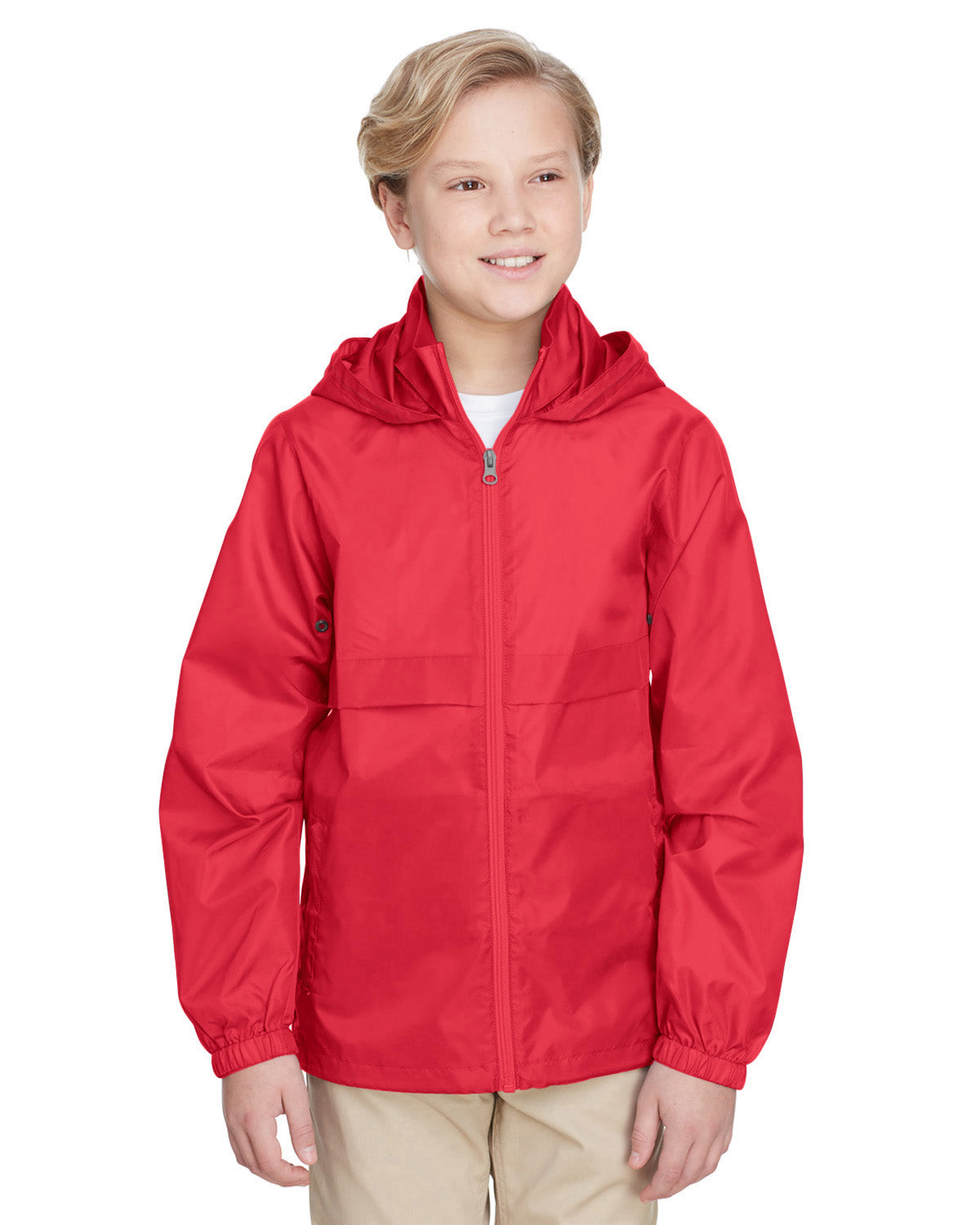 Youth Zone Protect Lightweight Jacket - Sport Red
