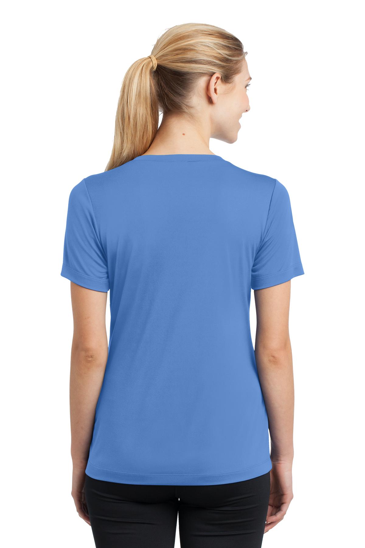 Women's PosiCharge Competitor V-Neck Tee - Carolina Blue
