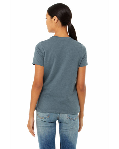 Women's Heathered Relaxed Jersey Short-Sleeve T-Shirt - Heather Slate