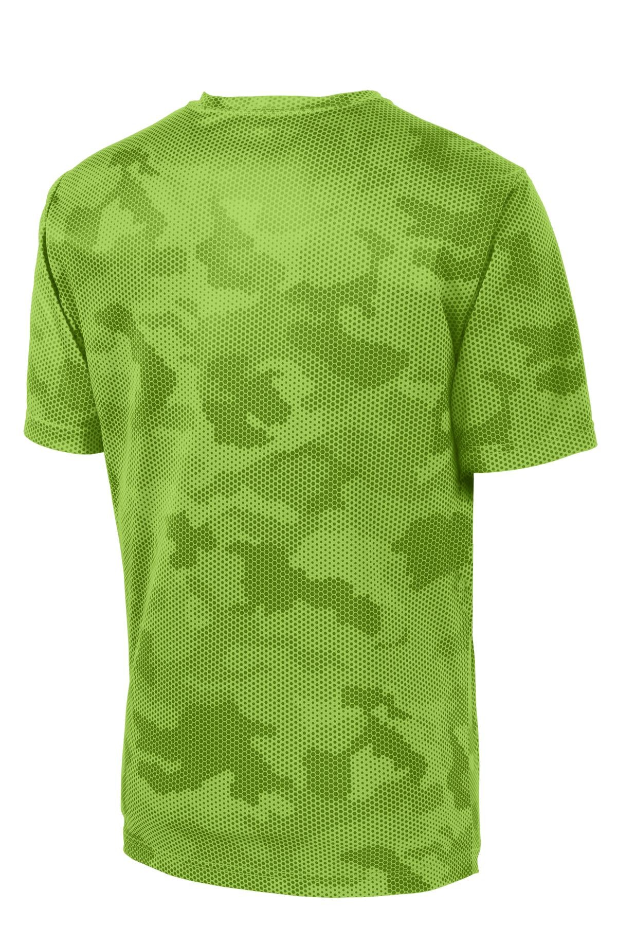 Unisex CamoHex Tee - Lime Shock