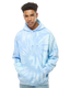 Tie-Dye CD877 - Unisex Tie-Dyed Pullover Hoodie - Lagoon