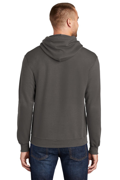 Unisex Tall Core Fleece Pullover Hoodie - Charcoal
