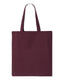 Q-Tees QTB - Economical Tote - Maroon