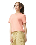 Heavyweight Women's Boxy Tee - Peachy