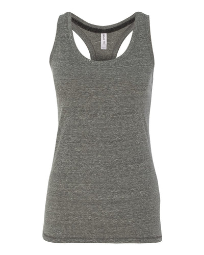 Women's Triblend Racerback Tank - Gray Heather Triblend