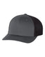 Richardson 110 - Fitted Trucker with R-Flex - Charcoal / Black