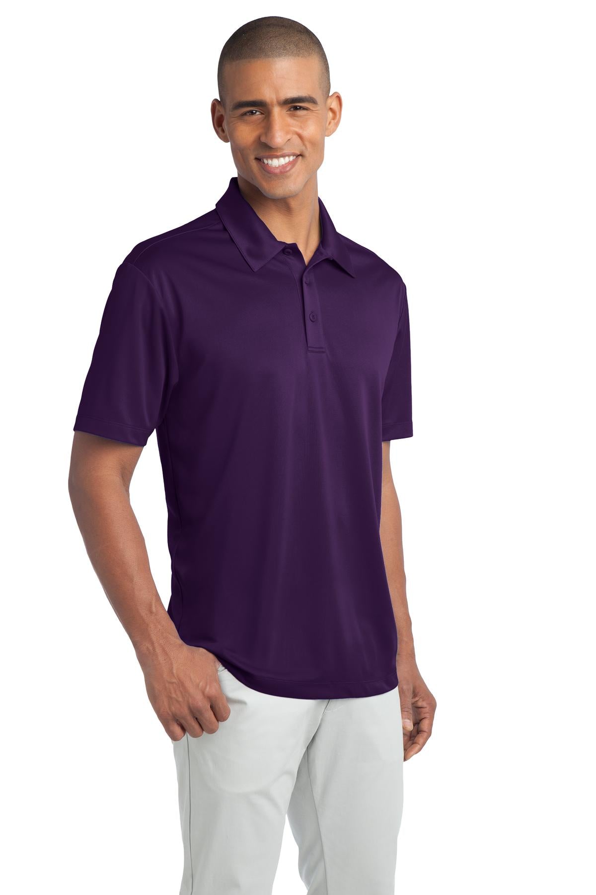 Unisex Silk Touch Performance Polo - Bright Purple