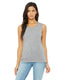 Bella + Canvas B8803 - Women's Flowy Scoop Muscle Tank - Heather Athletic