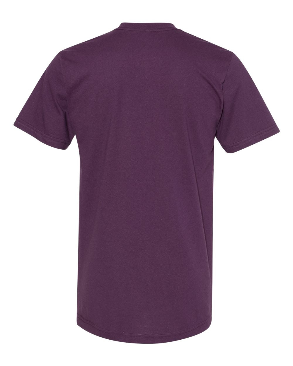 Unisex Fine Jersey Short-Sleeve T-Shirt - Eggplant