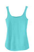 Women's Drapey Tank - Aqua Ice