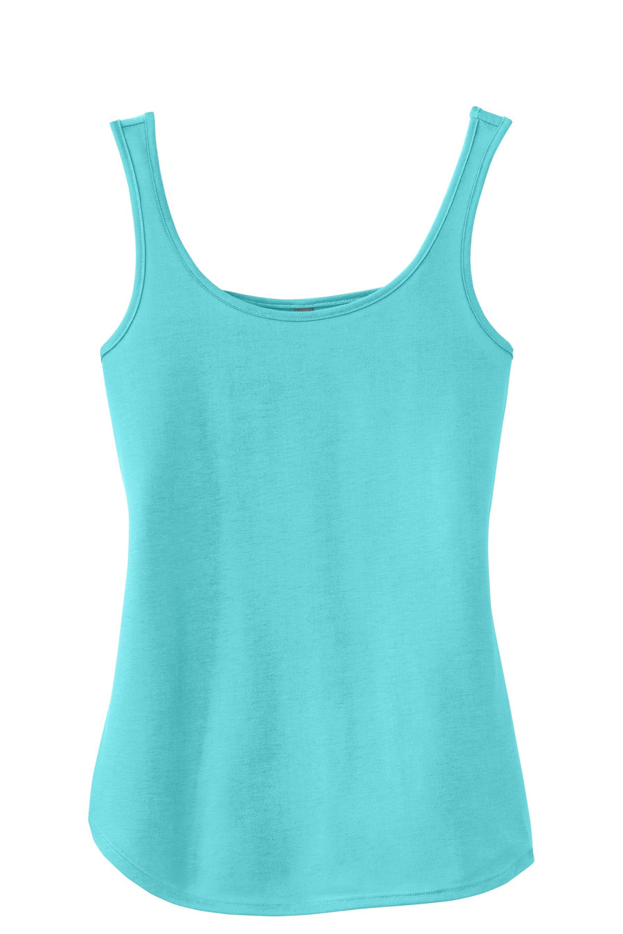 Women's Drapey Tank - Aqua Ice