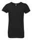 Next Level N3710 - Youth Girls��� Princess T-Shirt - Black