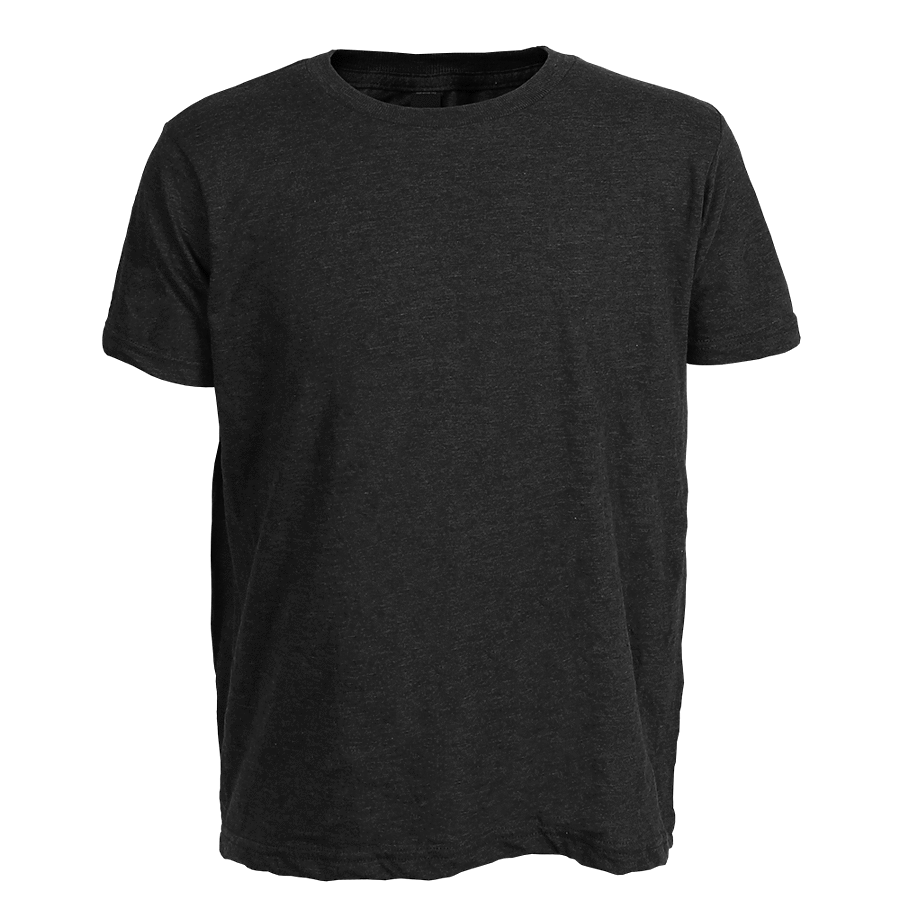 Youth Fine Jersey T-Shirt - Heather Charcoal