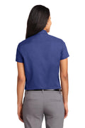 Women's Short Sleeve Easy Care Shirt - Mediter Blue