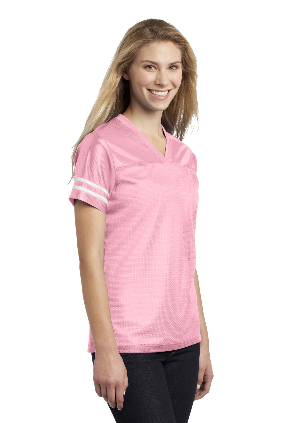 Women's PosiCharge Replica Jersey - Light Pink / White