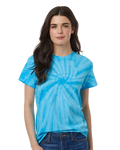 Cyclone Pinwheel Short Sleeve T-Shirt - Turquoise