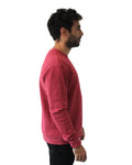 Unisex PCH Basic Pullover Crew - Heather Cardinal