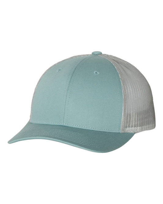 Low Pro Trucker Cap - Smoke Blue / Aluminum