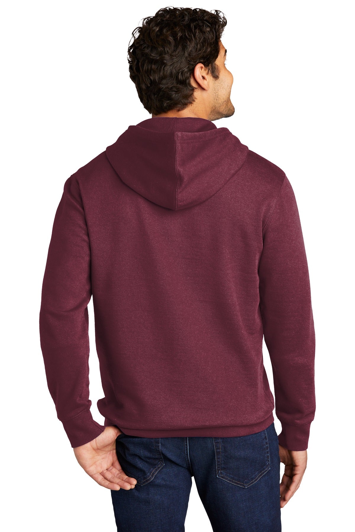 Unisex V.I.T. Fleece Hoodie - Plum
