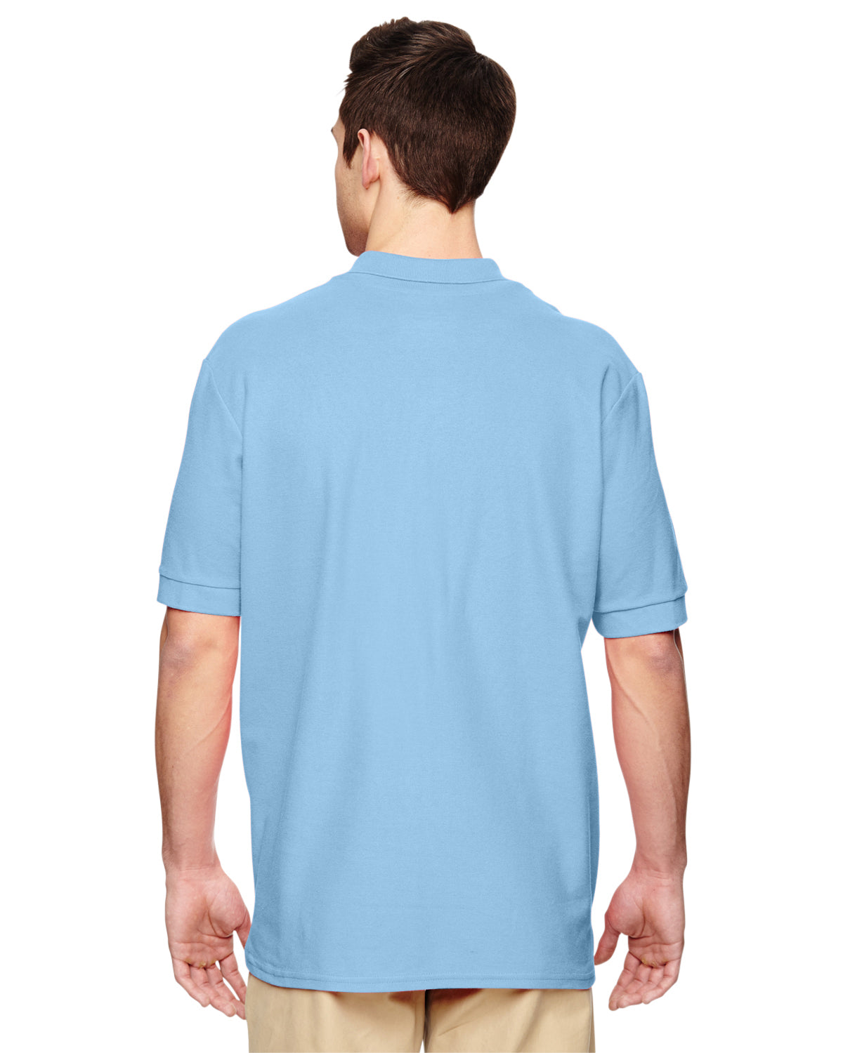 Unisex Premium Cotton®  Double Piqué Polo - Light Blue