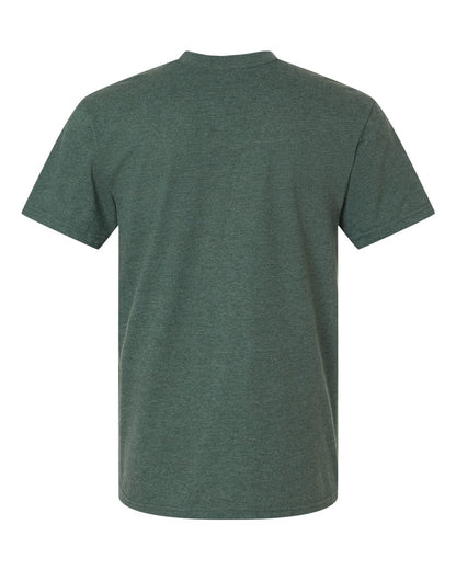 Unisex CVC T-Shirt - Heather Forest