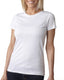 Next Level 6710 - Women's Triblend Crew - Heather White