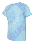 Unisex Multi-Color Spiral Short Sleeve T-Shirt - Wildflower