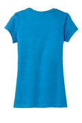 Women's Fitted Very Important Tee - Heather Bright Turquoise