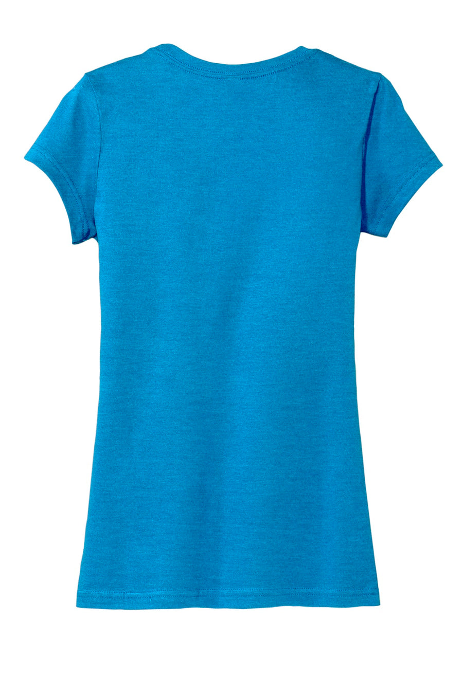 Women's Fitted Very Important Tee - Heather Bright Turquoise